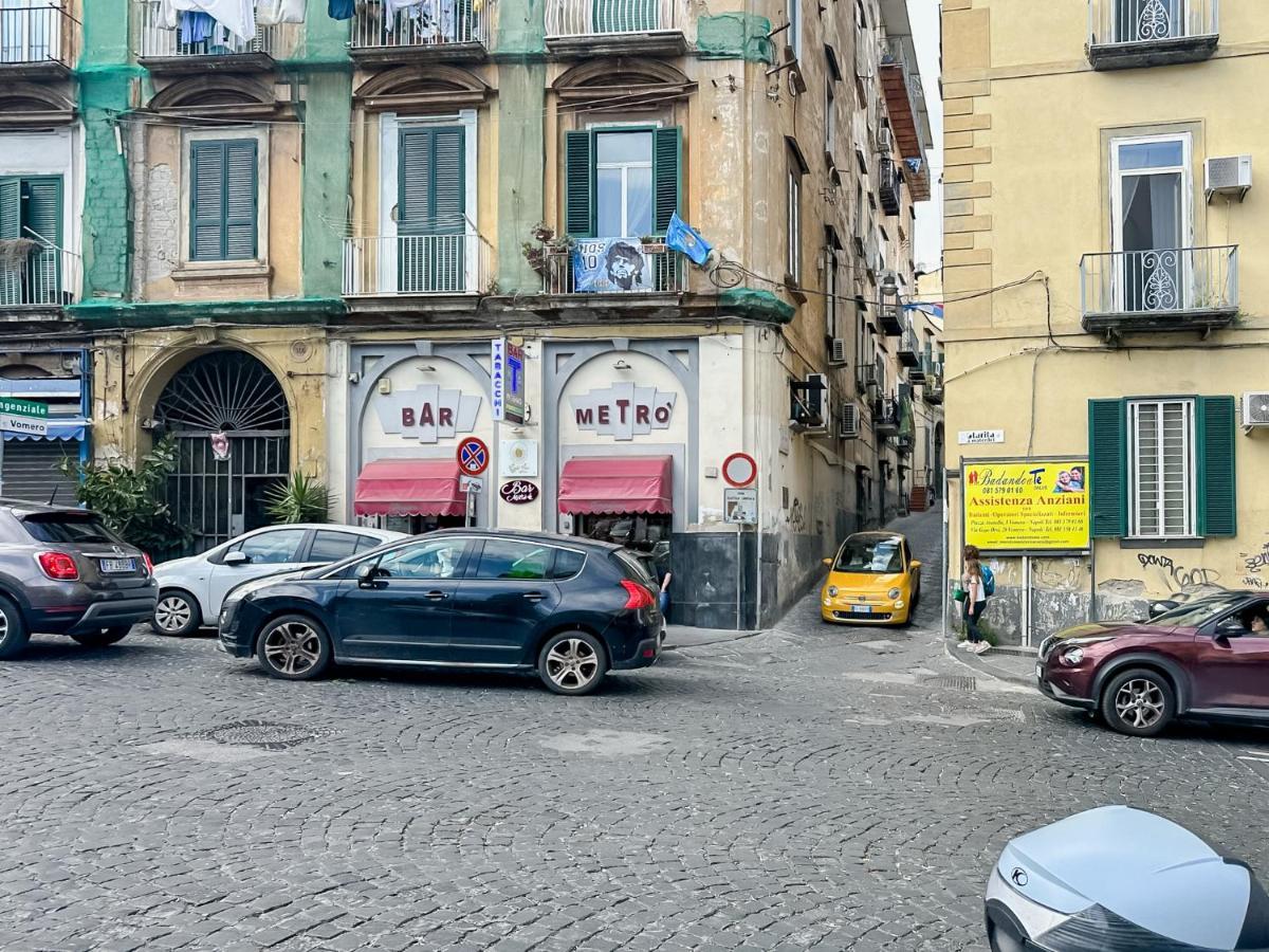 Exclusive Parking Flat X 4 Near Metro 1 Salvator Rosa Appartement Napels Buitenkant foto